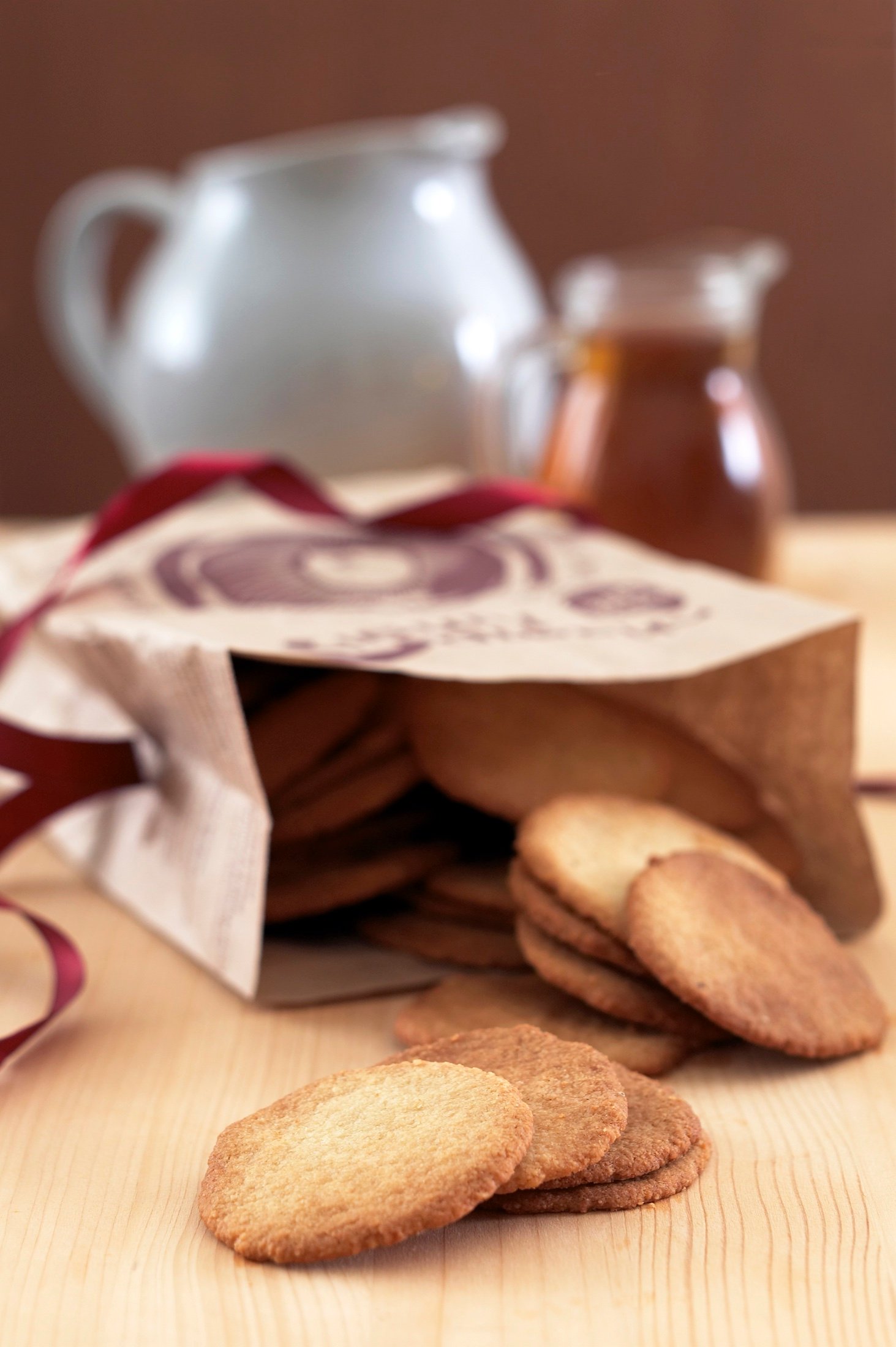 Fresh bread served with tea